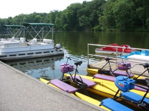 Miami Whitewater boats and bikes