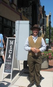 adam at mica civil war cincinnati tour