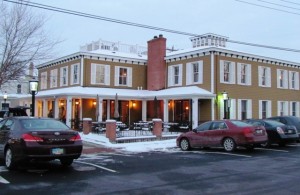 outside the iron horse inn and restaurant Glendale