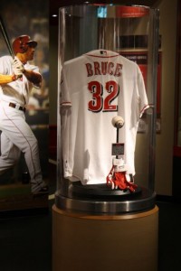 cincinnati reds hall of fame museum jay bruce