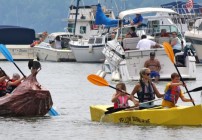 yellow submarine cardboard boat regatta new richmond ohio cardboard boat regatta