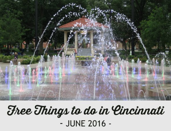 free things to do cincinnati june