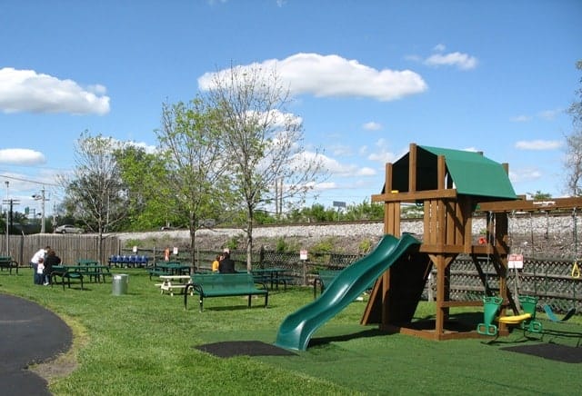 playground area at the Root Beer Stand in Sharonville