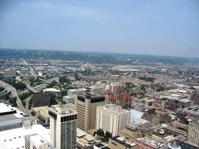 carew tower observation deck view cincinnati