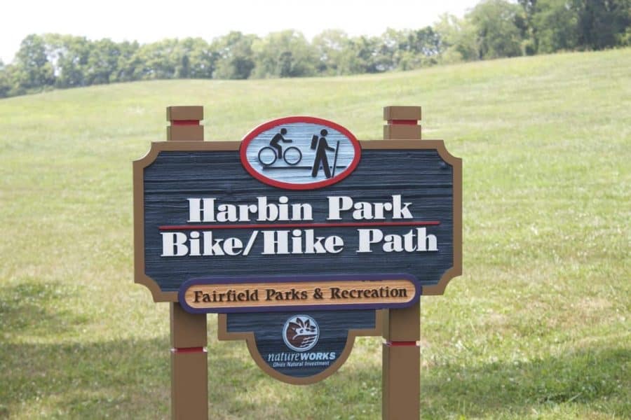 harbin park bike trails in fairfield