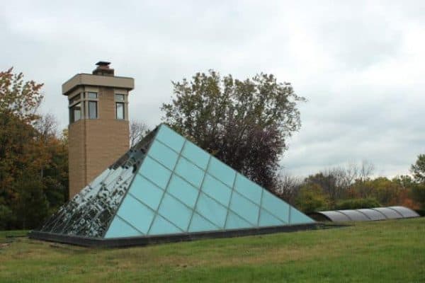 Underground House at Pyramid Hill Sculpture Park, home to Harry Wilks