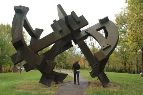 Adventure Mom at Pyramid Hill Sculpture Park