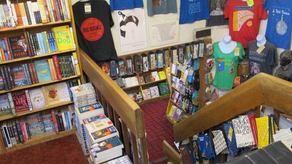 Inside the Book Loft in Columbus Ohio, German Village