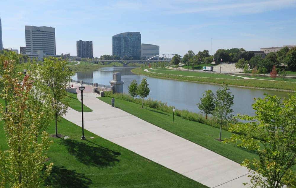 Scioto Mile in Columbus Ohio