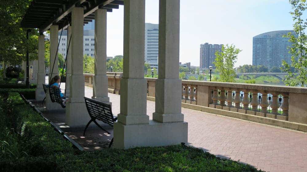 The Scioto Mile in Columbus Ohio