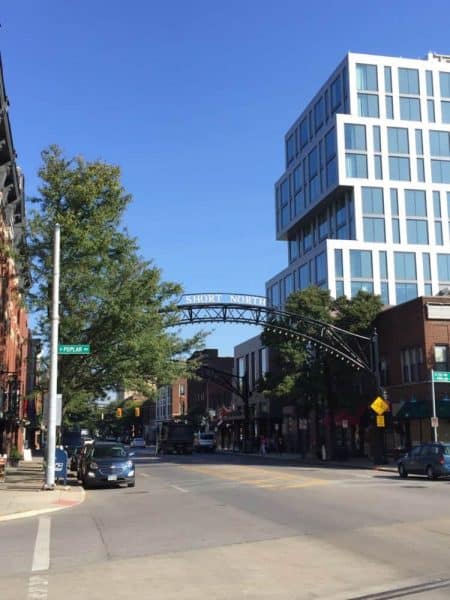 Short North in Columbus Ohio