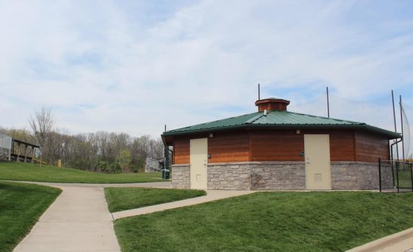 bathrooms at Bicentennial Park