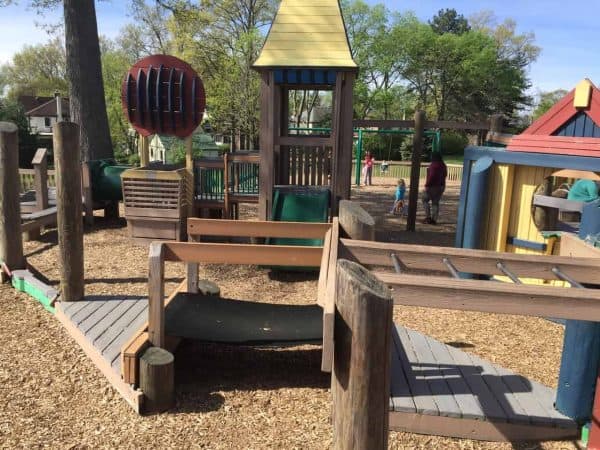 toddler area at 1000 Hands Playground