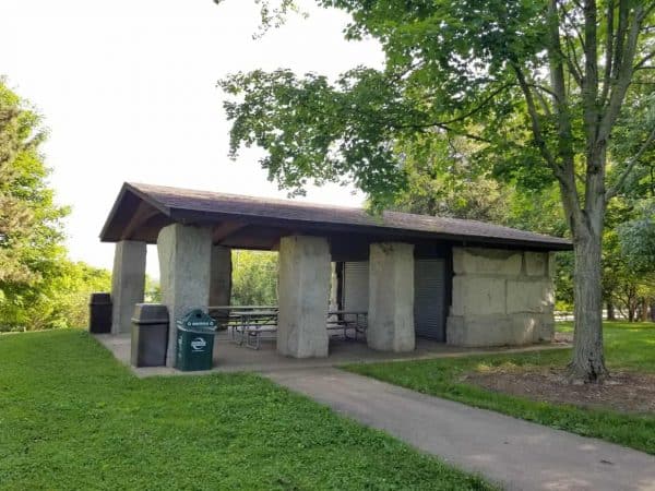 Shelter House at Mitchell Memorial Forest