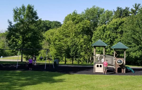 Playground at Mitchell Memorial Forest