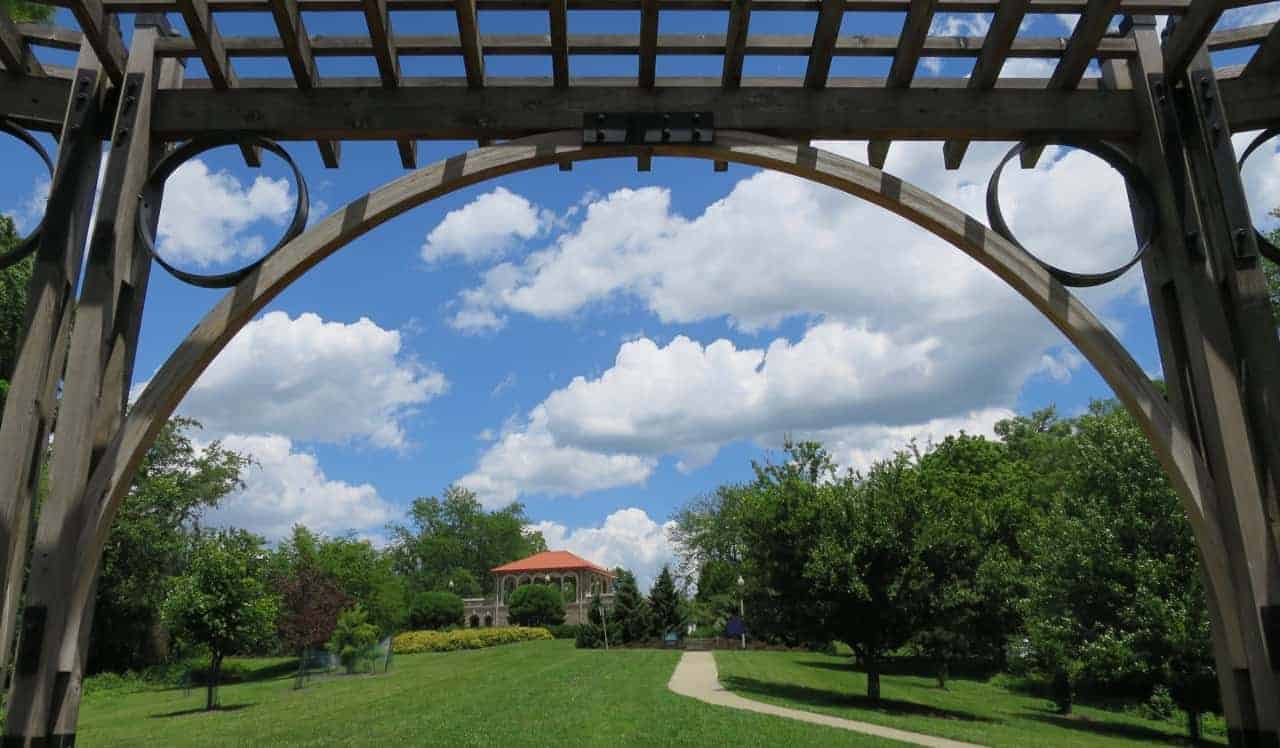 The overlook at Alms Park