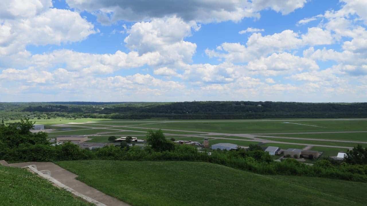Lunken Airport from Alms Park