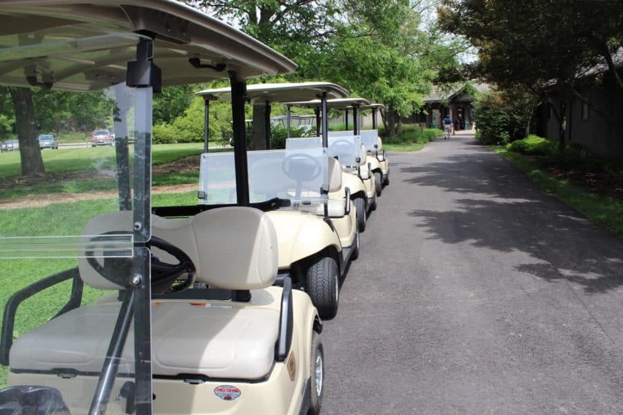 Golf Carts at Meadow Links