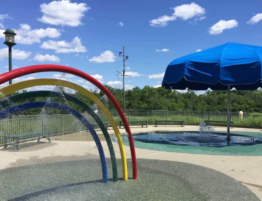 Toddler Area at Winton Woods Wet Playground