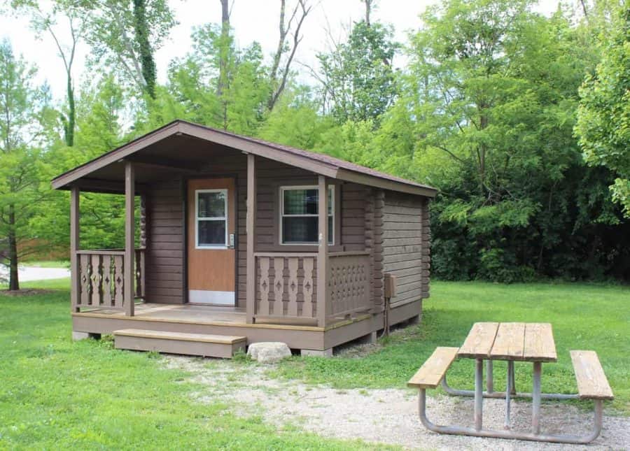 Cabins at Winton Woods Campground