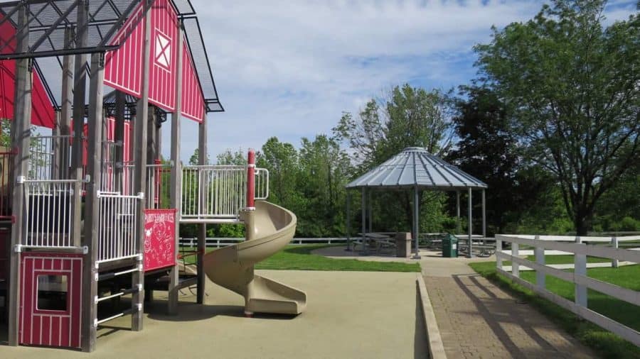 Playground at Parky's Farm