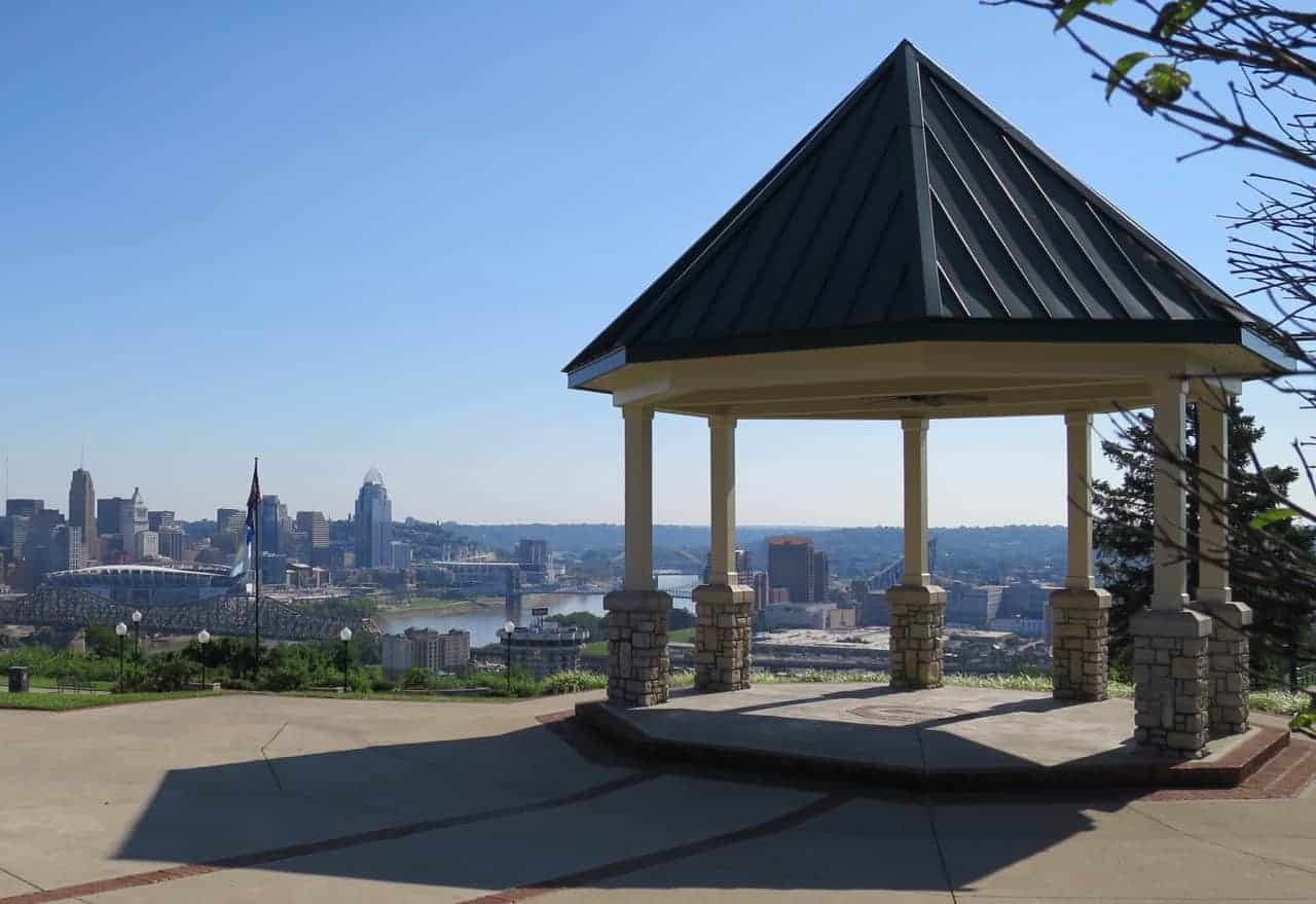 Cincinnati view from Devou Park