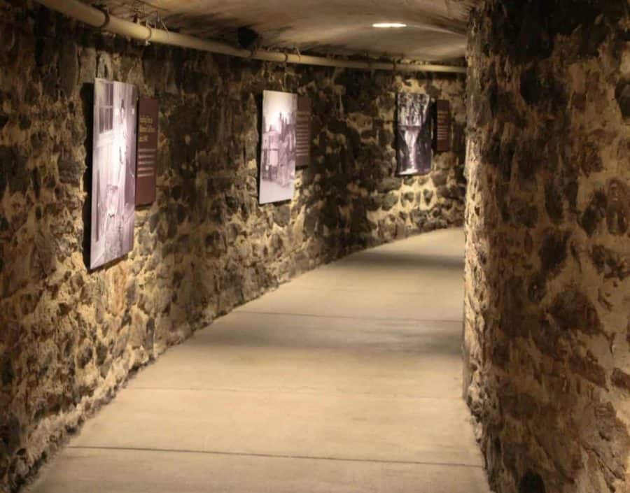 winery tunnels at Biltmore