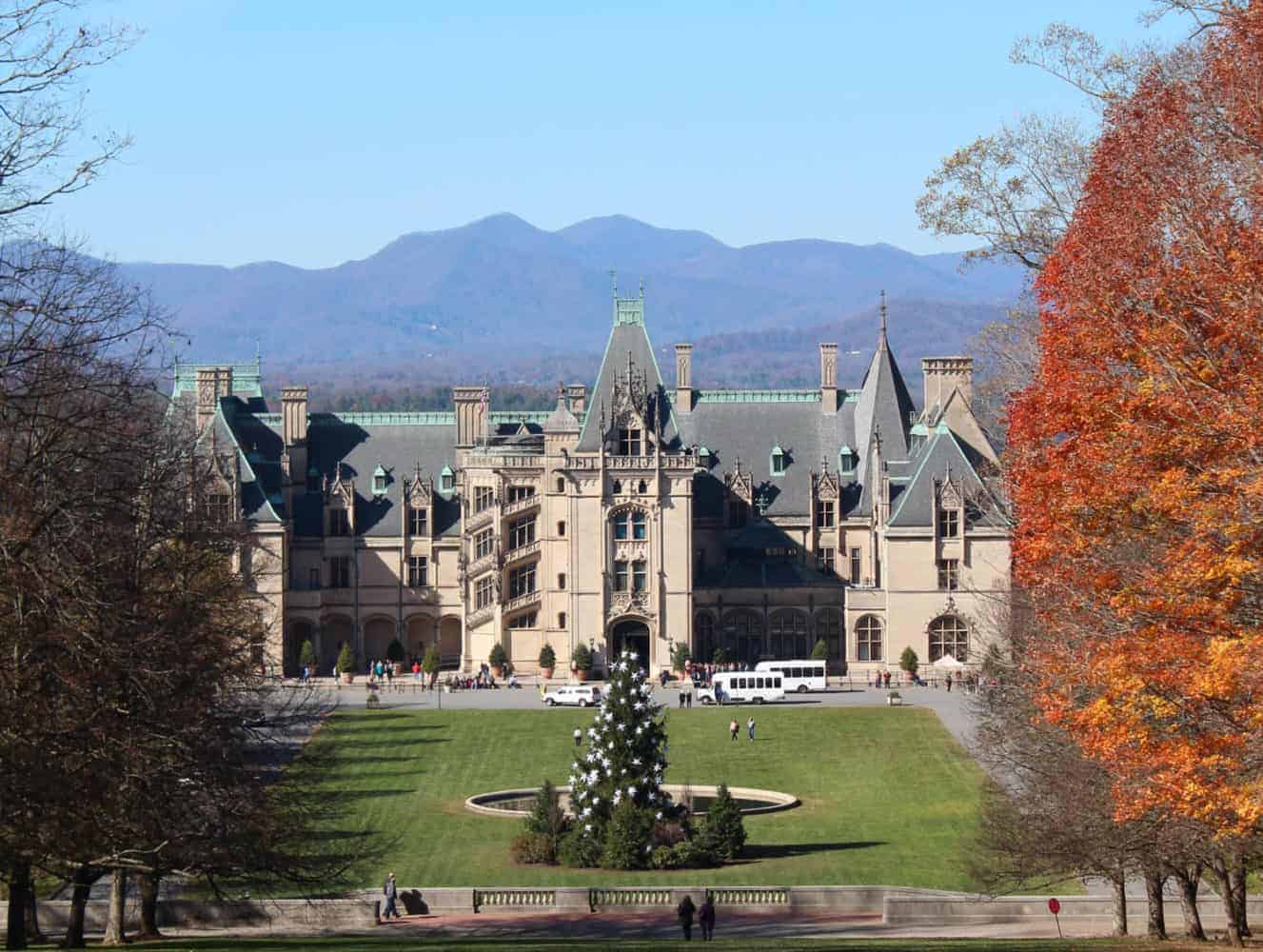 Biltmore Estates Mansion Asheville North Carolina Black White Fine