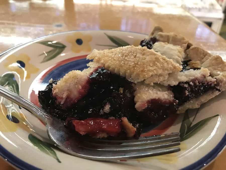 Triple Berry Pie at Bluebird Bakery in Glendale Ohio