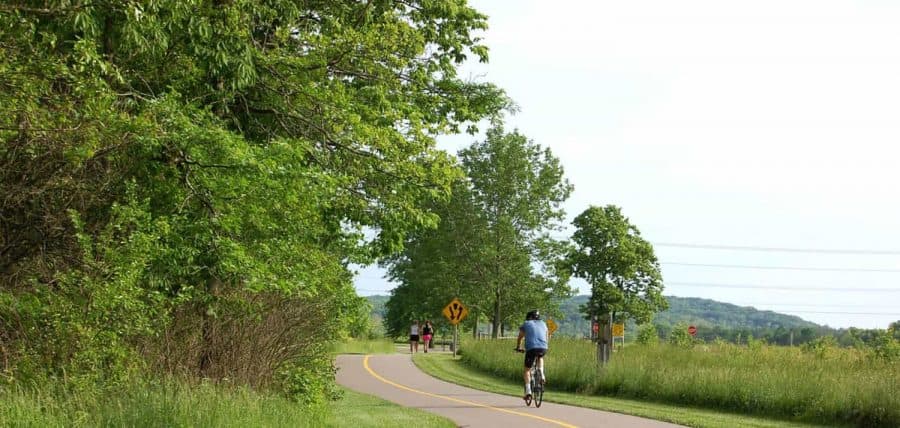 cykling bild från stora parker i Hamilton County