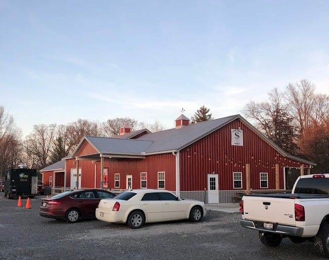 Front entrance to Sons of Toil Brewing