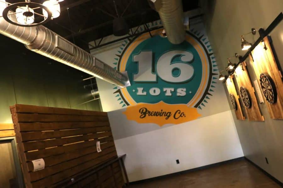 Darts at 16 Lots Brewing Co.