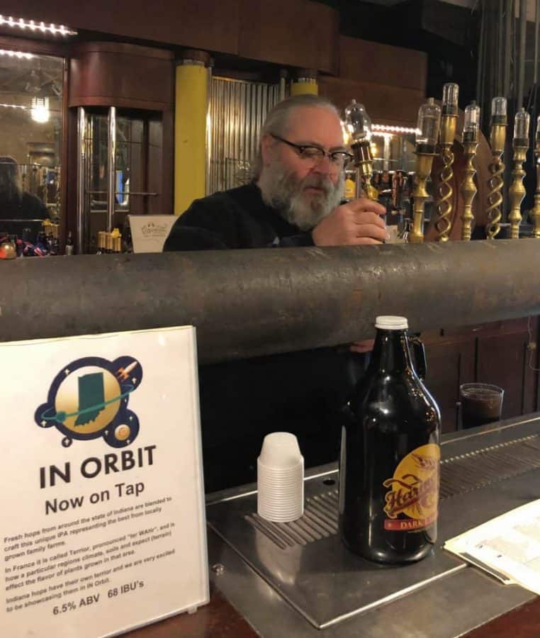 IN Orbit and taps at Great Crescent Brewery