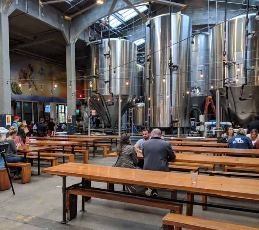 The Rhinegeist Brewery taproom
