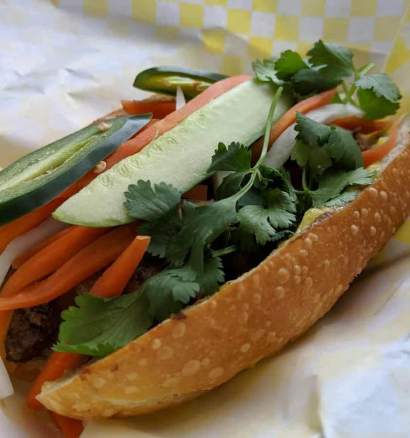 Banh Mi at Saigon Subs and Rolls in Cincinnati