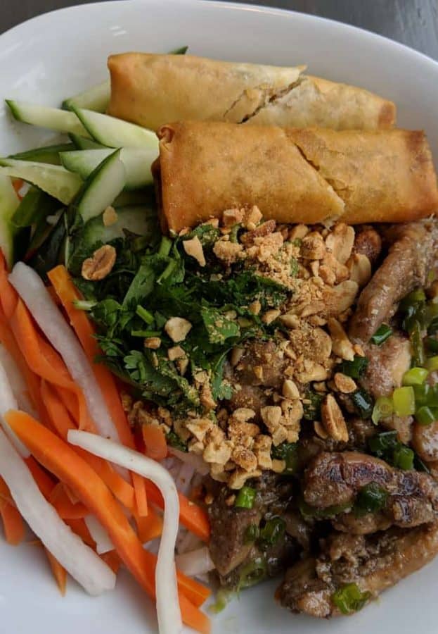 Vietnamese food at Saigon Subs and Rolls in Cincinnati