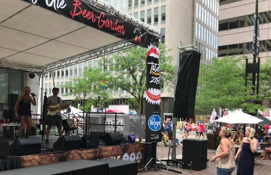 Entertainment at Taste of Cincinnati