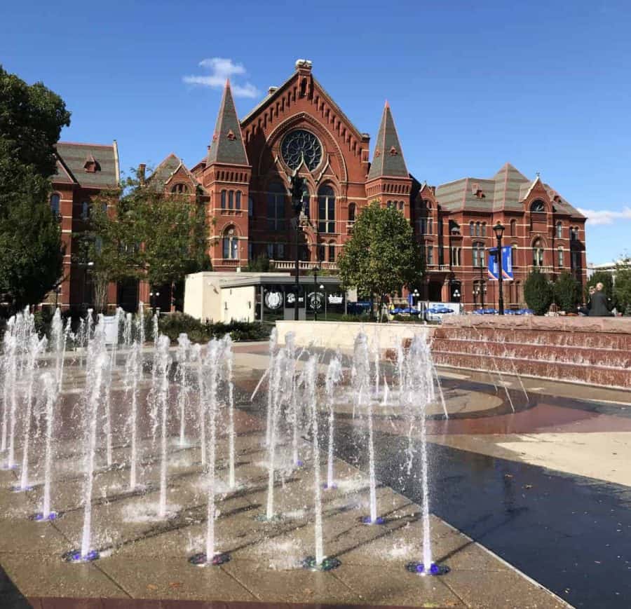 Music Hall and Washington Park