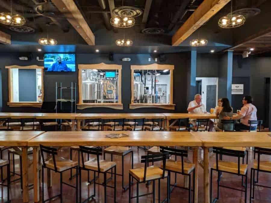 The Beer Hall at Big Ash Brewery