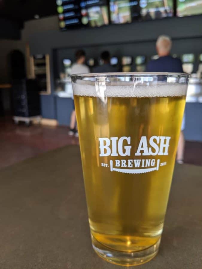 Beer at Big Ash Brewing