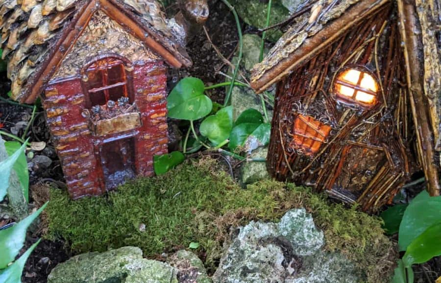 Fairy abodes in the Black Forest at Krohn Conservatory