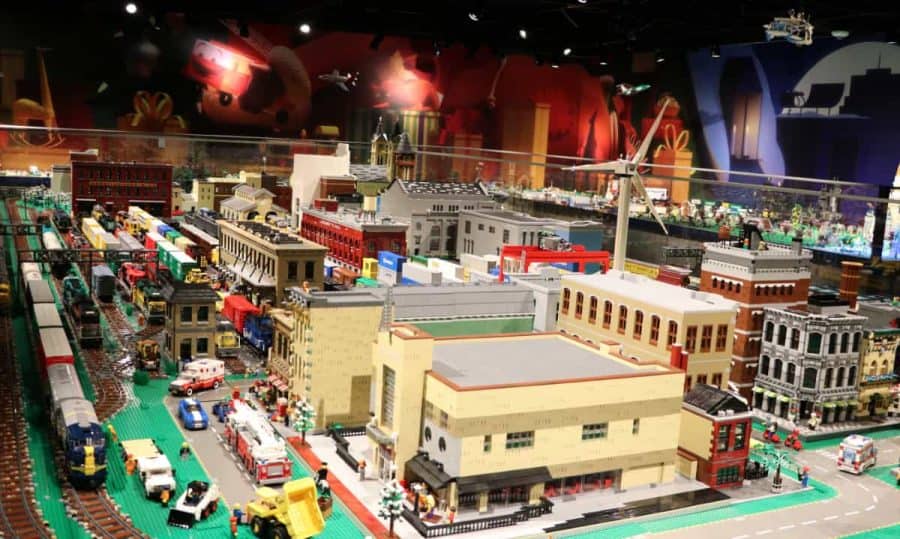 LEGO city at Holiday Junction