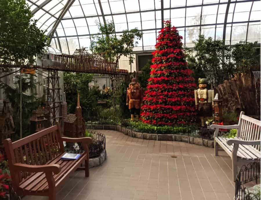 Krohn Conservatory Christmas 2022 It's A Zinzinnati Holiday At The Krohn Conservatory · 365 Cincinnati