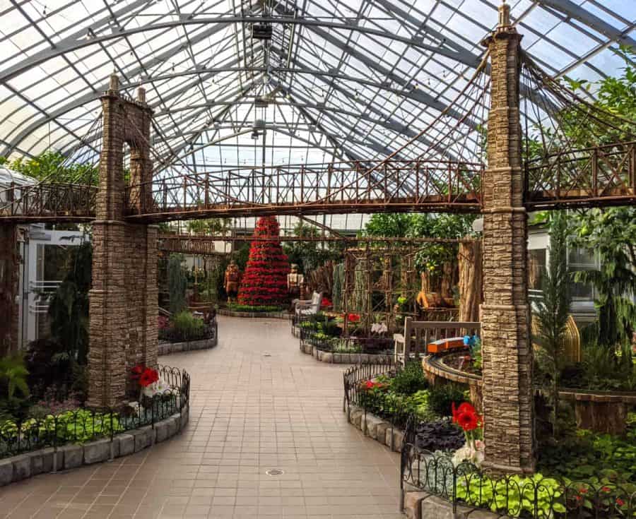 Krohn Conservatory Christmas 2022 It's A Zinzinnati Holiday At The Krohn Conservatory · 365 Cincinnati