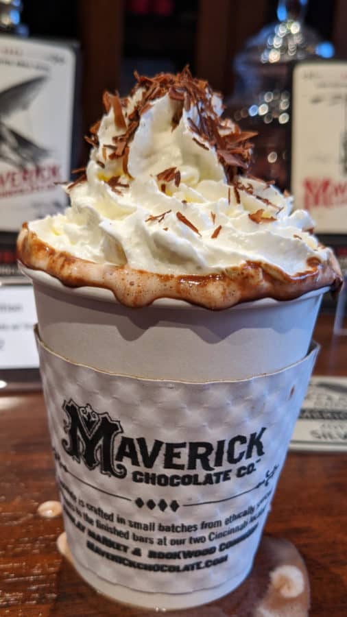 Hot Chocolate at Maverick Chocolate (Findlay Market)