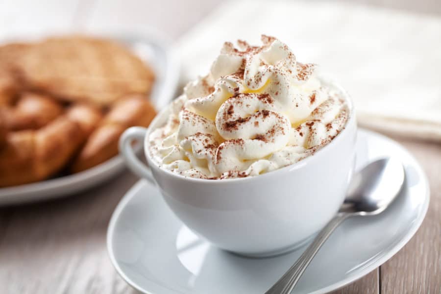 Hot Chocolate with Whipped Cream
