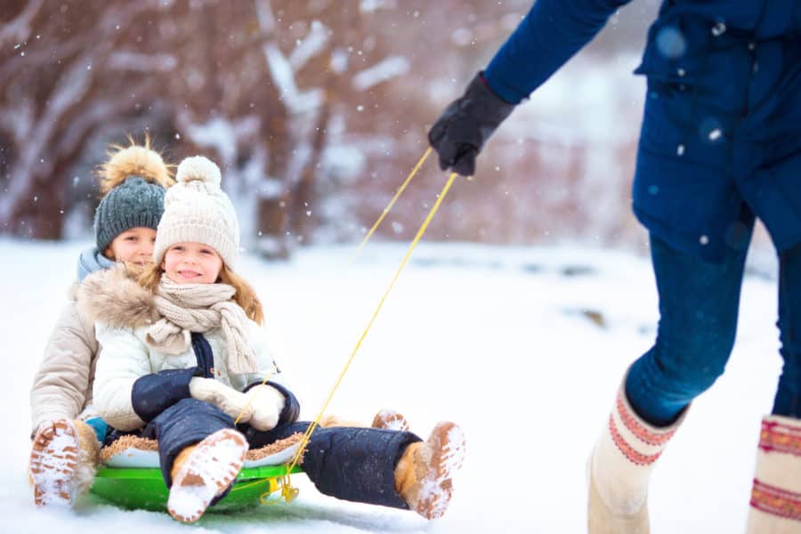 Sledding in Cincinnati