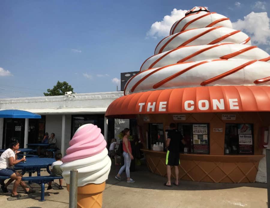 Creamy Whips at The Cone in West Chester