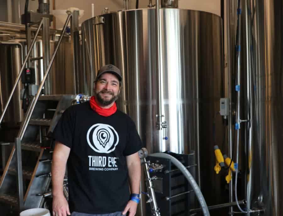 Third Eye Brewing Company's owner, Tom Collins