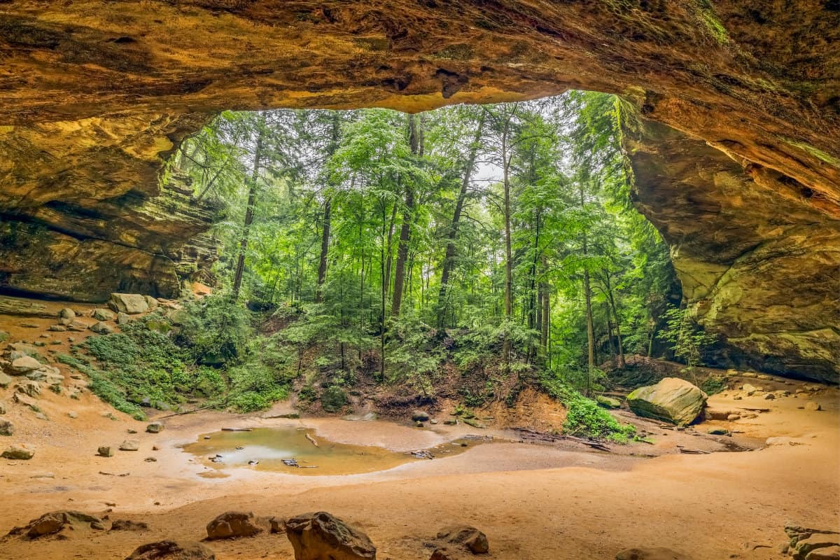 Ash Cave in Hocking Hills